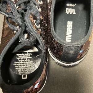 Converse with sequins